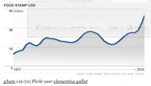 Foodstamps use in the USA